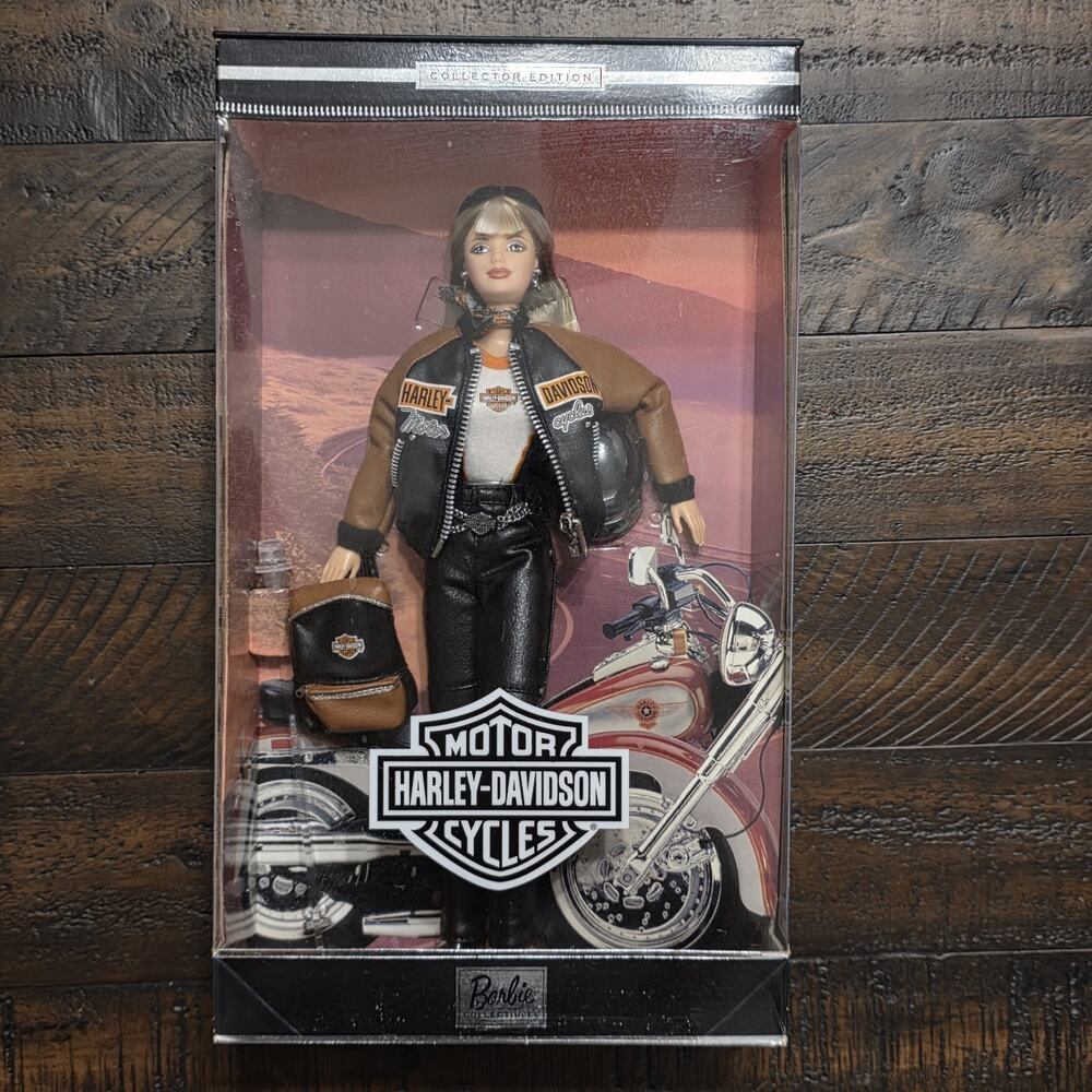 Harley-Davidson Barbie Doll 1999 Collector Edition Mattel NIB Motorcycle Outfit